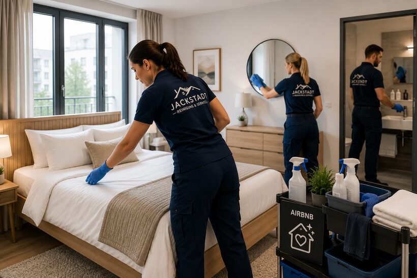 Airbnb Reinigung München – Ferienwohnung zwischen Gästen durch Jackstadt Reinigung & Service