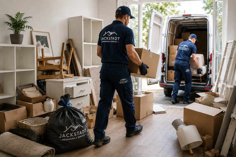 Entrümpelung München – besenrein geräumte Wohnung durch Jackstadt Reinigung & Service